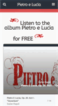 Mobile Screenshot of pietroelucia.com