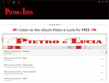 Tablet Screenshot of pietroelucia.com